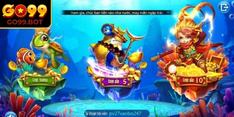 Bắt cá Đại Thánh GO99 được lấy cảm hứng từ hình tượng Đại Thánh