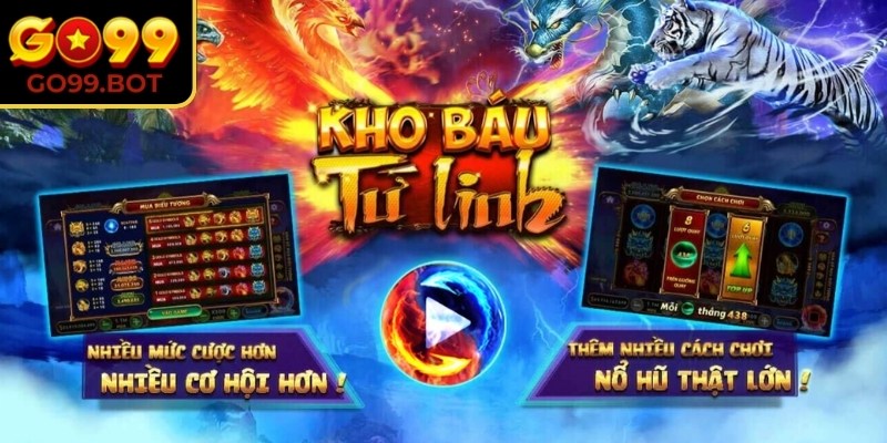 Tìm hiểu trò chơi kho báu tứ linh tại GO99